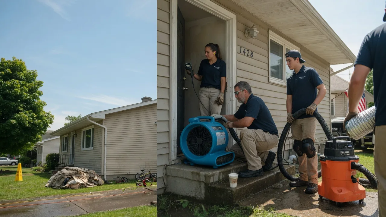 Water Damage Restoration in Sawyerville, IL near me